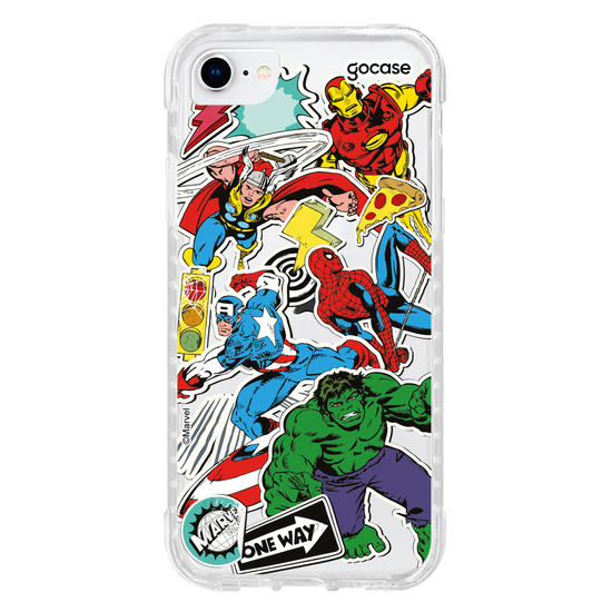 Capinha para celular  Marvel - Os Vingadores - Stickers