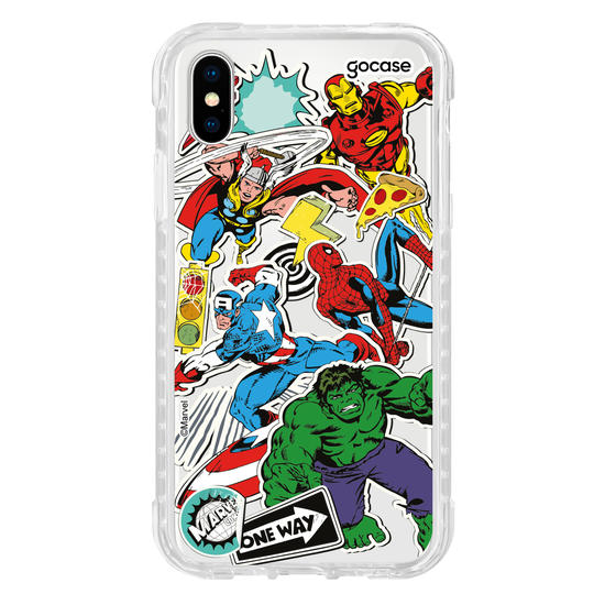 Capinha para celular  Marvel - Os Vingadores - Stickers