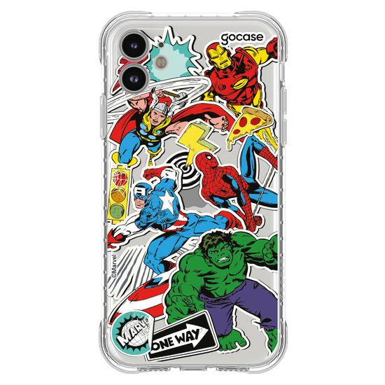 Capinha para celular  Marvel - Os Vingadores - Stickers