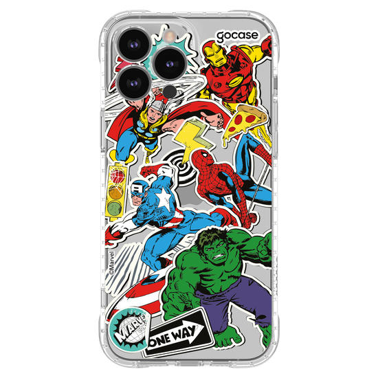 Capinha para celular  Marvel - Os Vingadores - Stickers