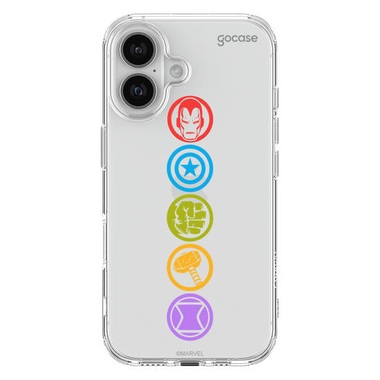 Capinha para celular  Vingadores - Símbolos