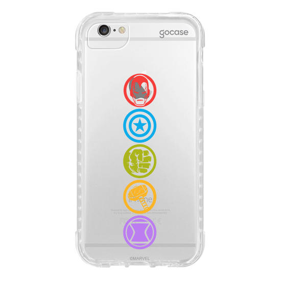 Capinha para celular  Vingadores - Símbolos