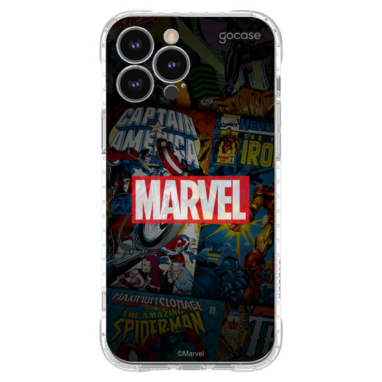 Capinha para celular Marvel - Vinheta