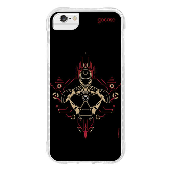 Capinha para celular  Iron Man Frame