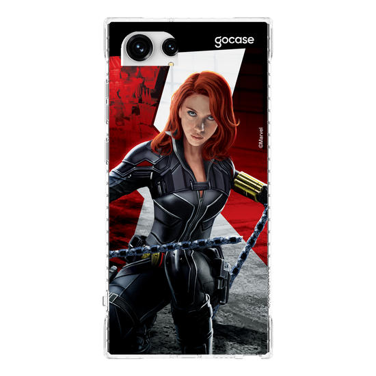 Capinha para celular Viúva Negra - Ação