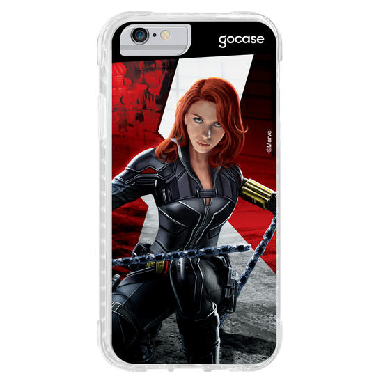 Capinha para celular Viúva Negra - Ação