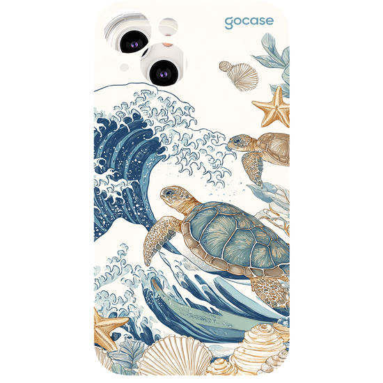 Capinha para celular  Maré Azul