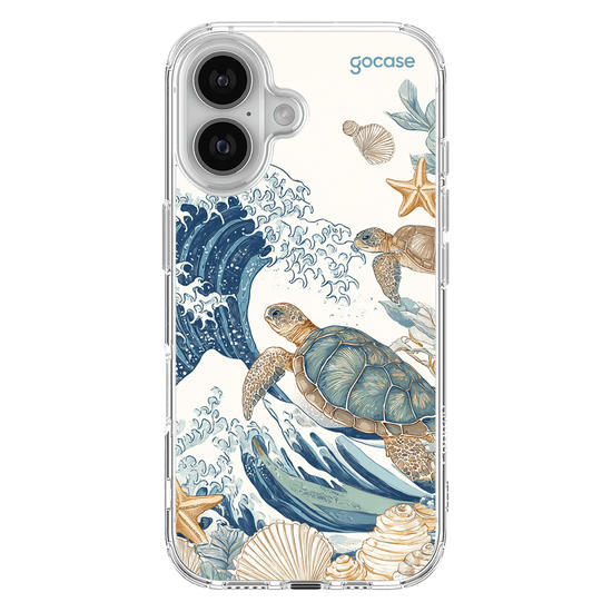 Capinha para celular  Maré Azul