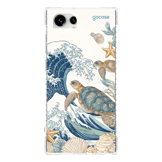 Capinha para celular  Maré Azul