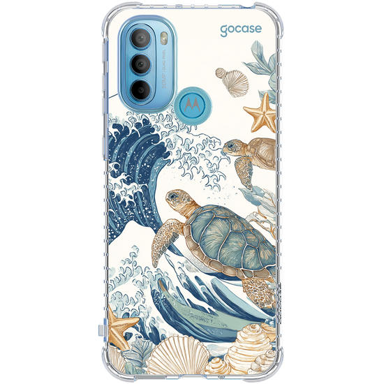 Capinha para celular  Maré Azul