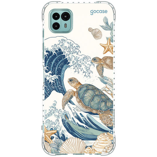 Capinha para celular  Maré Azul