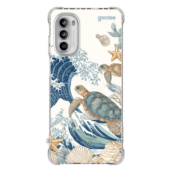Capinha para celular  Maré Azul