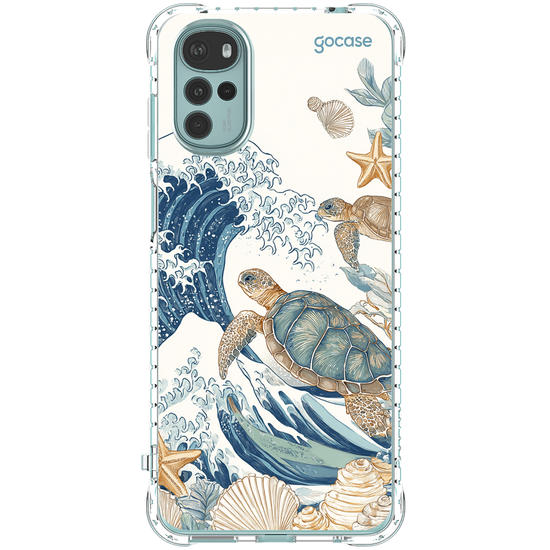 Capinha para celular  Maré Azul