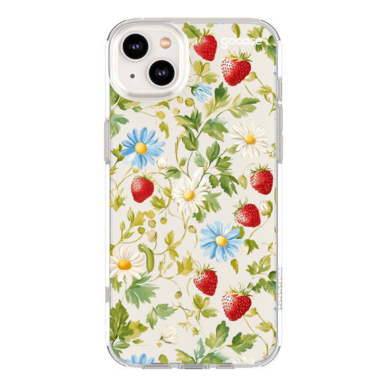 Capinha para celular  Margaridas e Morangos
