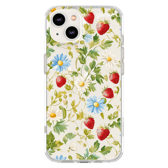 Capinha para celular  Margaridas e Morangos