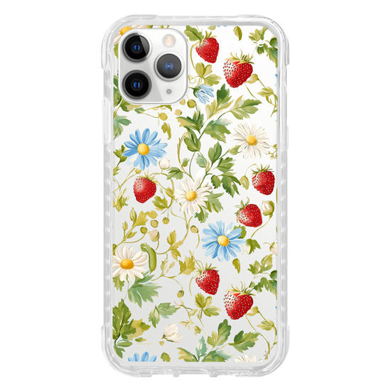 Capinha para celular  Margaridas e Morangos