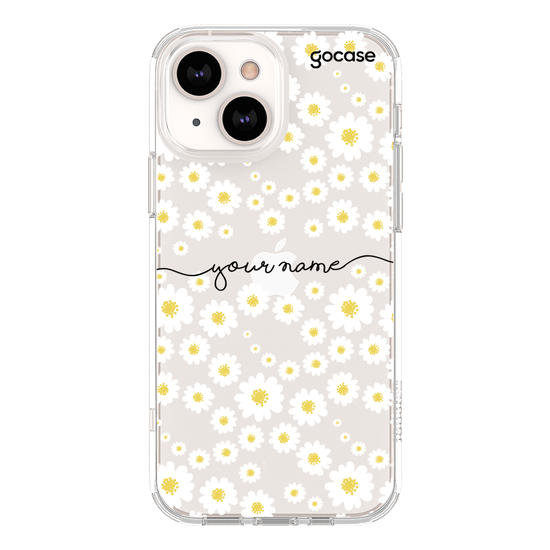 Daisies Handwritten Custom Phone Case