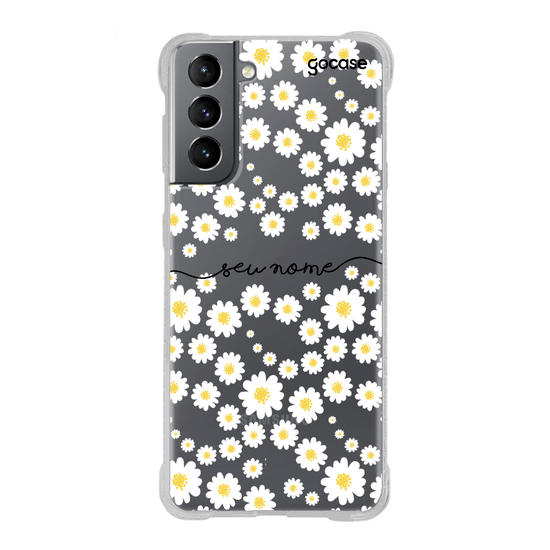 Capinha para celular Margaridas Manuscrita