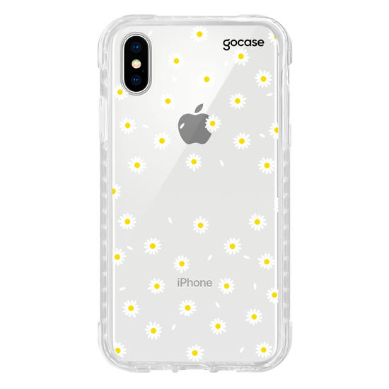 Capinha para celular Margaridinhas Clean
