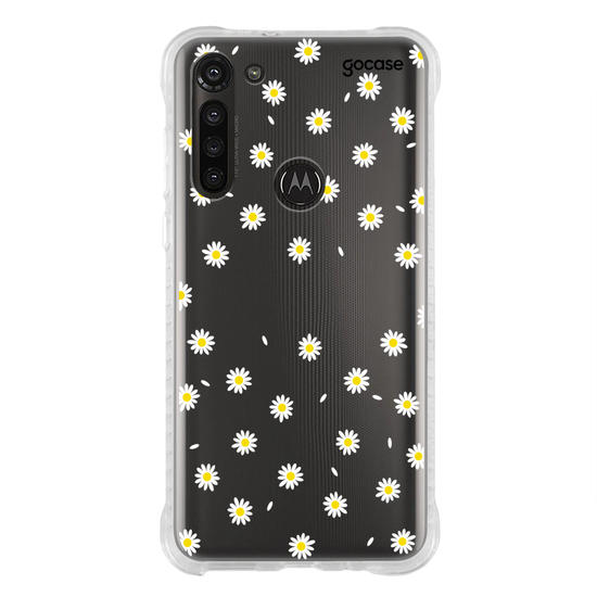 Capinha para celular Margaridinhas Clean