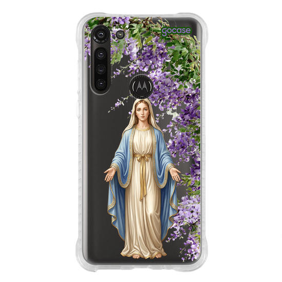 Capinha para celular  Maria e Lavandas