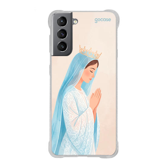 Capinha para celular  Maria em Aquarela