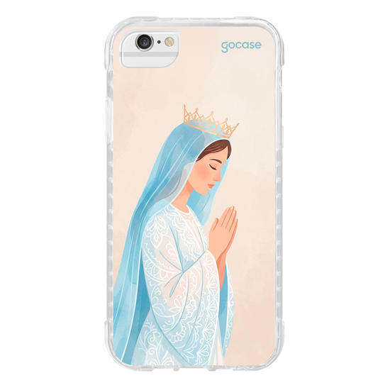 Capinha para celular  Maria em Aquarela