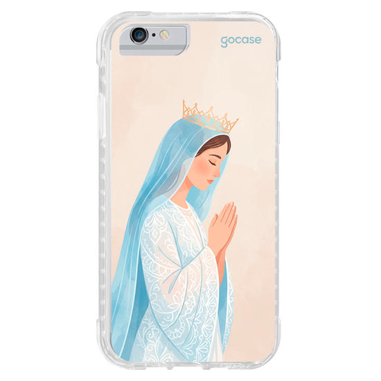 Capinha para celular  Maria em Aquarela