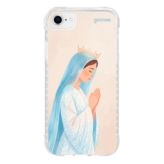 Capinha para celular  Maria em Aquarela