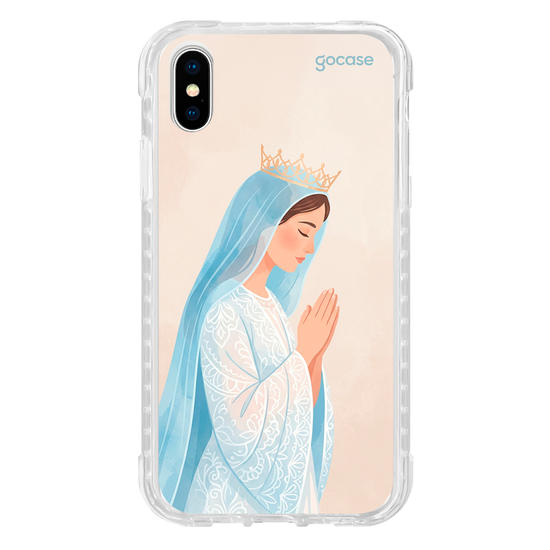 Capinha para celular  Maria em Aquarela