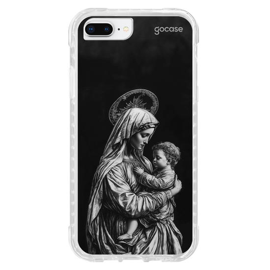 Capinha para celular  Maria e Jesus: Proteção
