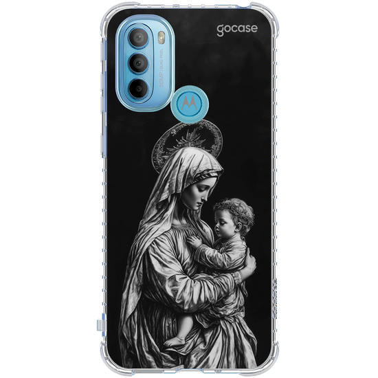 Capinha para celular  Maria e Jesus: Proteção