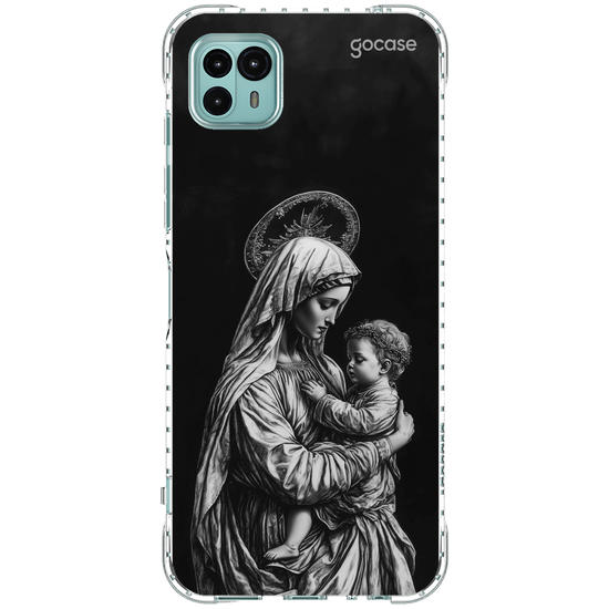 Capinha para celular  Maria e Jesus: Proteção