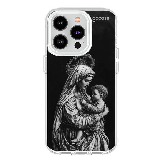 Capinha para celular  Maria e Jesus: Proteção