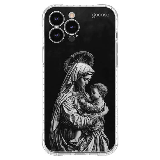 Capinha para celular  Maria e Jesus: Proteção