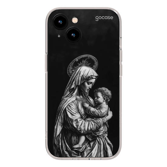 Capinha para celular  Maria e Jesus: Proteção
