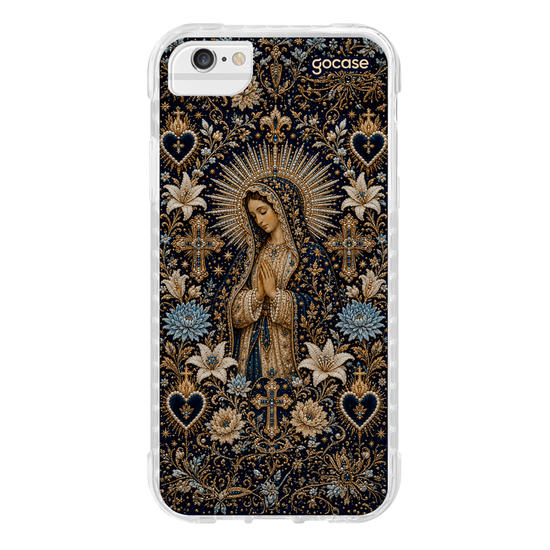 Capinha para celular  Maria Mãe de Jesus Cravejada