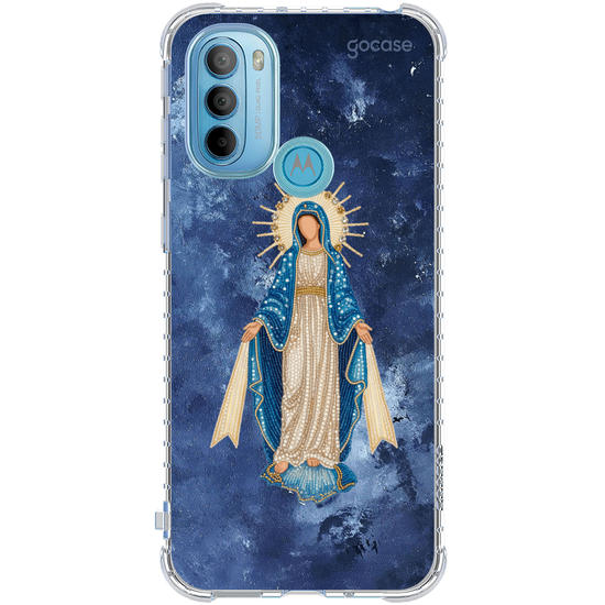 Capinha para celular  Maria - Manto de Luz