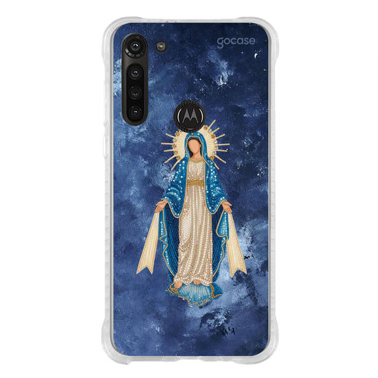 Capinha para celular  Maria - Manto de Luz