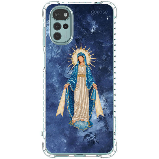 Capinha para celular  Maria - Manto de Luz