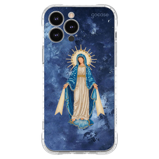 Capinha para celular  Maria - Manto de Luz
