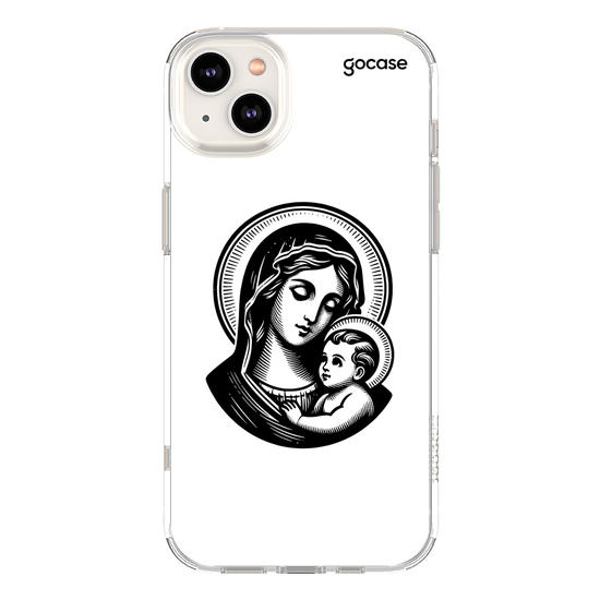 Capinha para celular  Maria e Menino Jesus