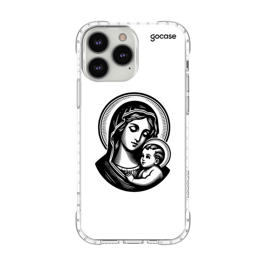 Capinha para celular  Maria e Menino Jesus