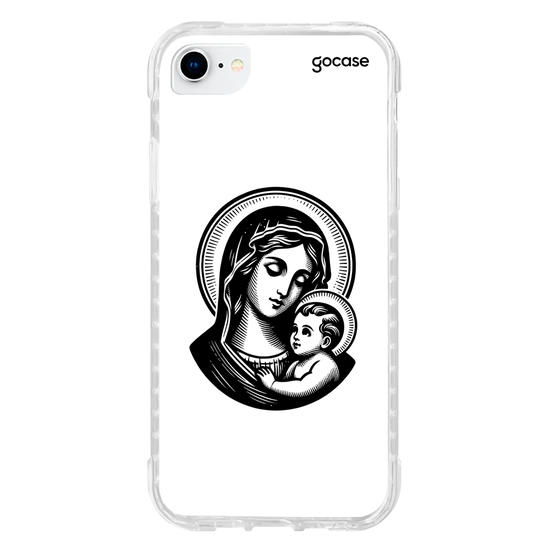 Capinha para celular  Maria e Menino Jesus