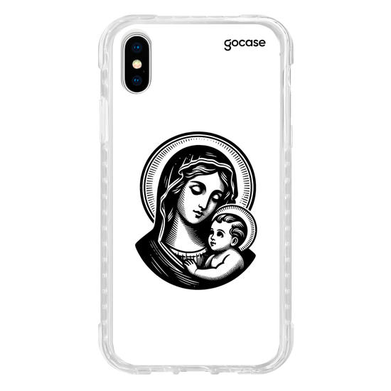 Capinha para celular  Maria e Menino Jesus