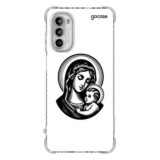 Capinha para celular  Maria e Menino Jesus
