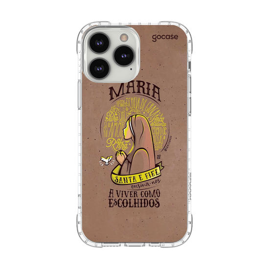 Capinha para celular Maria Santa e Fiel