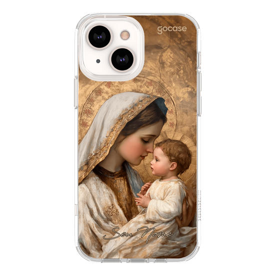 Capinha para celular Maria e Jesus de Nazaré