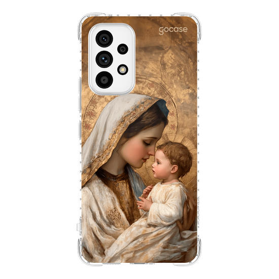 Capinha para celular  Maria e Jesus de Nazaré