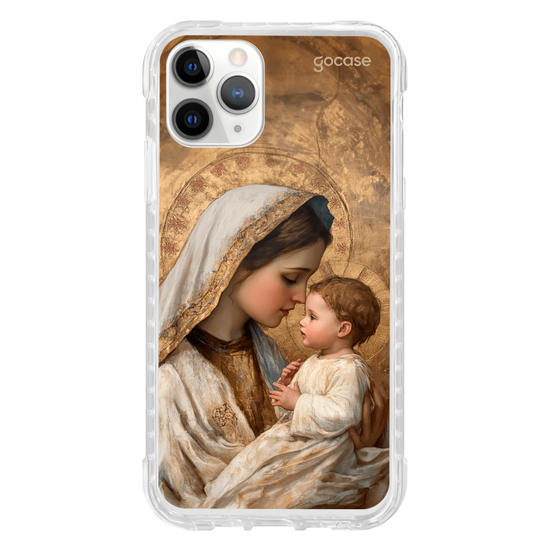 Capinha para celular  Maria e Jesus de Nazaré